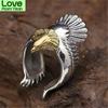Retro Tone Retro Eagle Wings Open Eagle Finger Ring Celebration Party Event Souvenir Gift Idea Jewelry RingVintage Finger Ring
