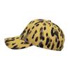 Gold Leopard Print Baseball Cap Weibliche Frühling Sommer Outdoor Sun Cap Pferdeschwanz Panama Kappe Visier Hüte Snapback Hut