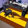 Hawks Team Spirit Rug Office Carpet Non-Slip Mat, Chair Rug Floor Covering for Gaming, Bedroom, Living Room , Home Decor Christmas Gift