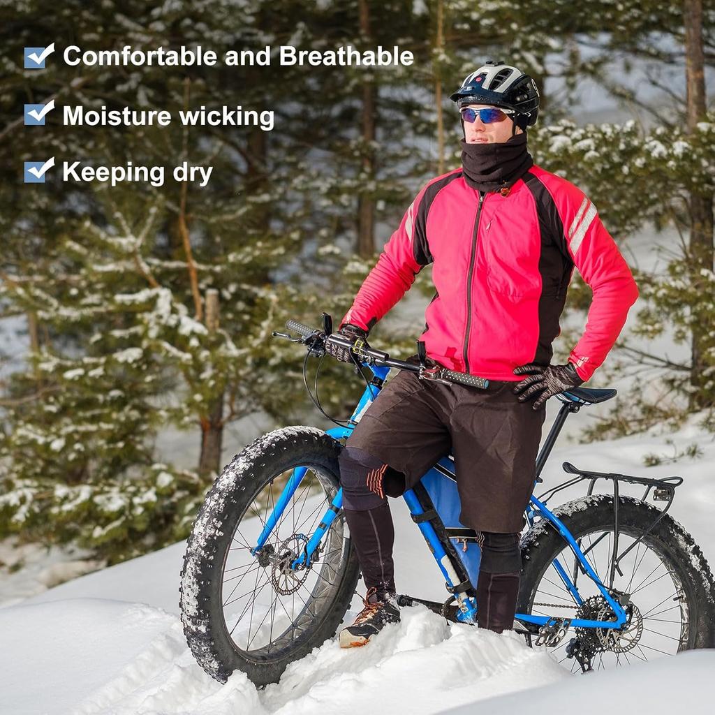 Outdoor Sports Knitted Balaclava Gaiter Windproof Neck Warmer Ski Face Cover Men Women Cold Weather Thermal Essential