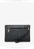 King Paul Men's Genuine Leather Envelope Clutch – Trendy Printed Handbag