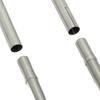Foldable Wood Chopsticks Portable Detachable Wooden Flatware Chopsticks for Outdoor Camping Rosewood and Stainless Steel with Latch Fixing