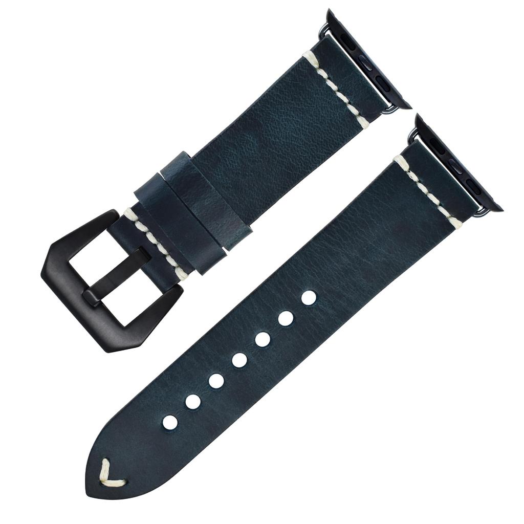 Applicable To Apple Watch Leather Strap Apple Watch Iwatch8 Men'S S7 Women'S Strap