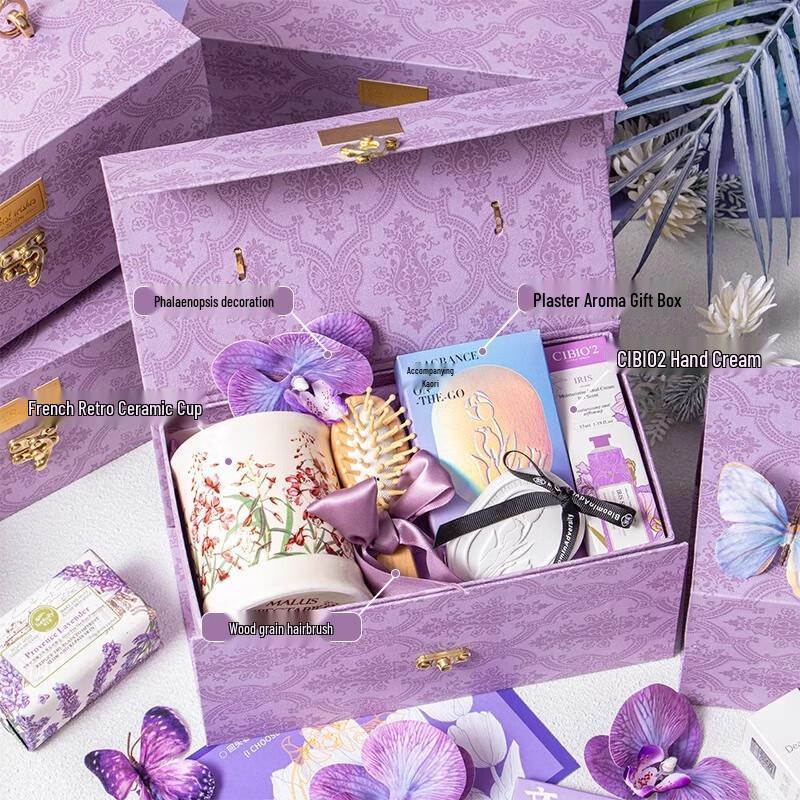 AQ Seventeen K10 Ceramic Gift Set K10 Ceramic Cup + Comb + Aromatherapy + Hand Cream