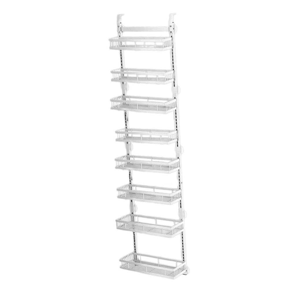 over The Door Organizer Fridge Shelf Seasoning Rack for Laundry Kitchen Home 8