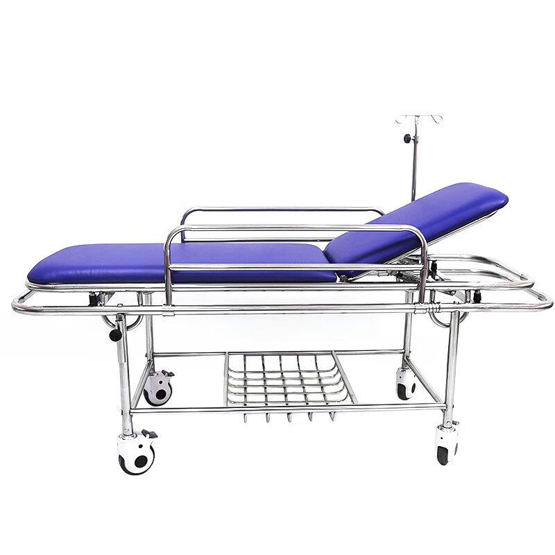 Zuolou Stainless Steel Emergency Rescue Stretcher Trolley