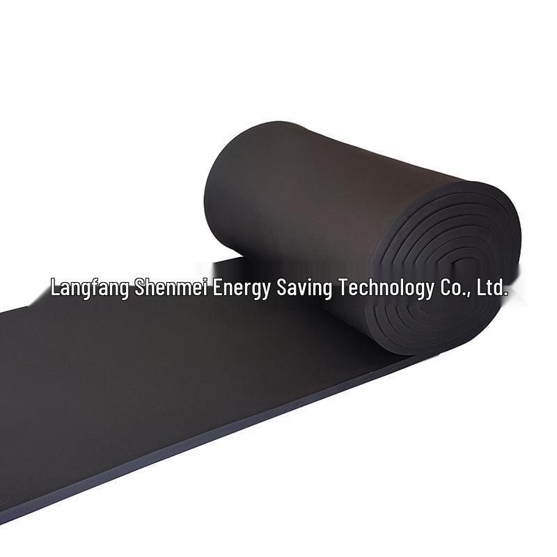 Self-Adhesive Fireproof Insulation Board - Rubber-Plastic Heat-Resistant Material for Roofs