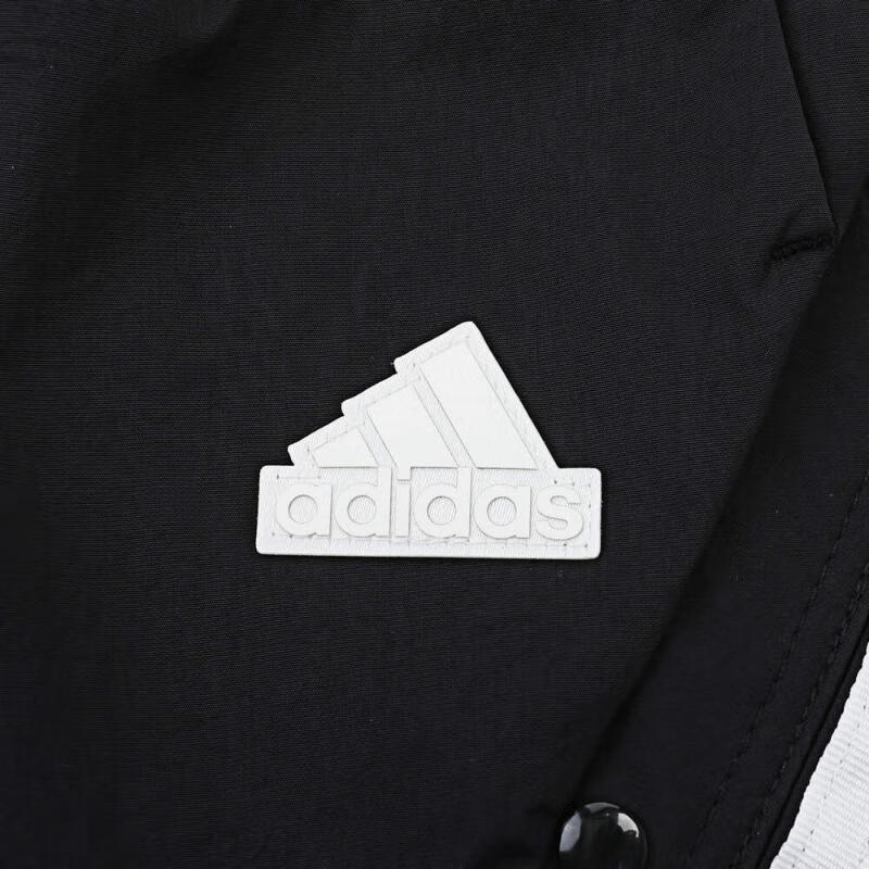 Adidas Breathable Mesh Stripe Casual Shorts Women Bottoms Black JC8650