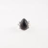 Black Tourmaline Gemstone 925 Sterling Silver Jewelry Handmade Partywear Ring RR-57-23