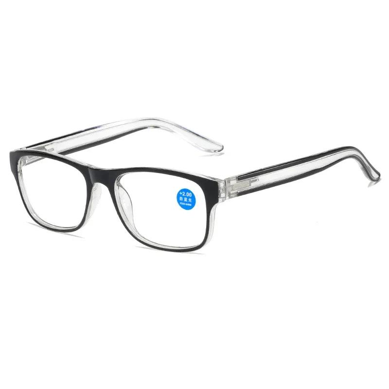 

Men Women Fashion Reading Glasses Transparent Far Sight Eyeglasses Luxury Presbyopia Eyewear 0+1.0+1.5+2.0+2.5+3.0+3.5+4.0 2.5