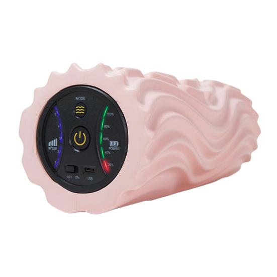 Electric Foam Roller 3 Levels Vibrating Adjustable Yoga Exercise Back Pain Relief Physical Therapy Muscle Recovery Deep Tissue Massage Roller