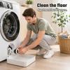 Universal Front-Load Washing Machine Drain Pan - Leak-Proof Water Catch Tray for Basement Apartment Mobile Home - Easy Installation Washer Drainage