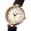 Fashion Colorful Rhinestone Student Watch Niche High-End Belt Watch Women'S Quartz Watch