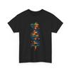 Maglietta DNA dei Gatti | Divertente Maglietta Gatto Nero Donna e Uomo | T-shirt DNA dei Gatti | Maglietta Gatto