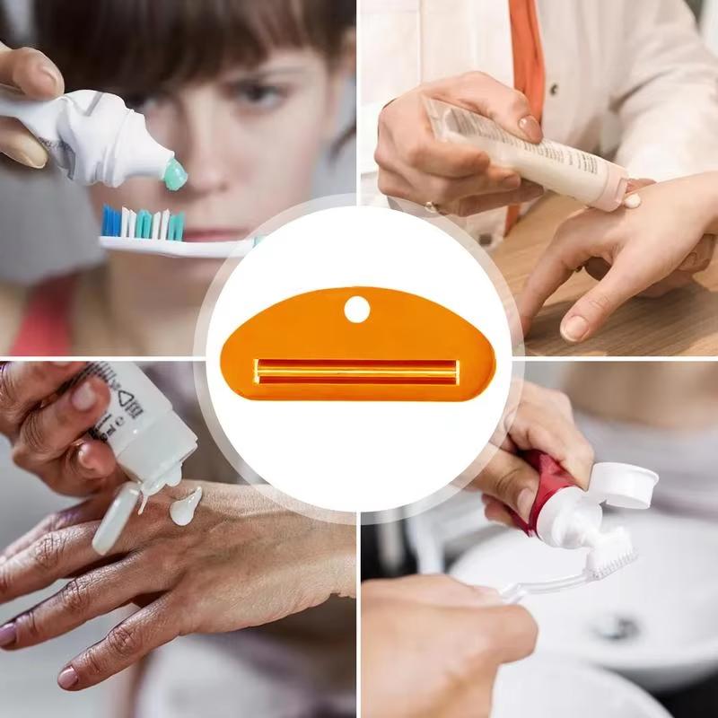 1/2/3pc Multifunction Toothpaste Squeezer Plastics Manual Easy To Facial Cleansing Tube Clips Dispenser Household Bathroom Tools