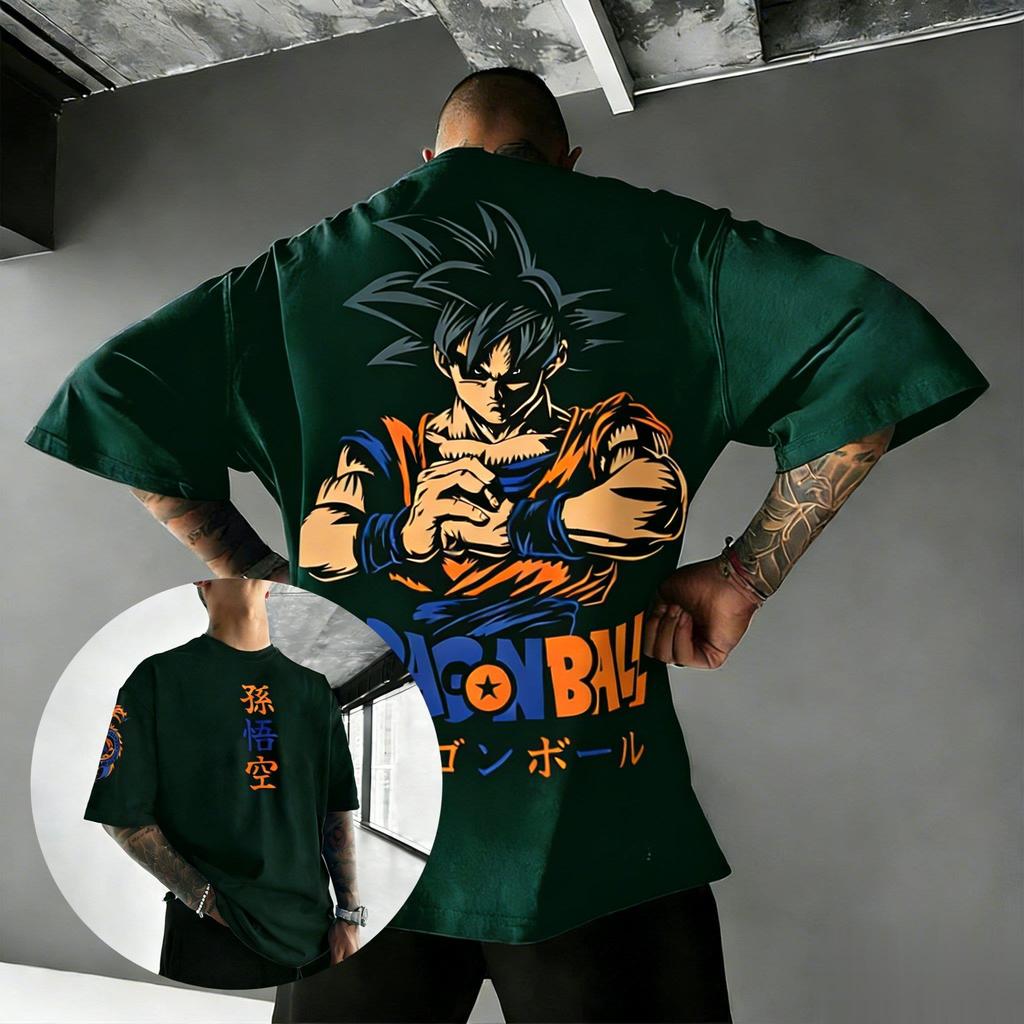 Dragon Ball Z Goku Graphic T Shirt Men Women Anime Print oversized Cotton Short Sleeve Tee 2026 Summer Y2k Streetwear Casual Top