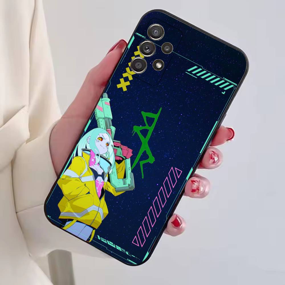 Custodia per Telefono Gioco C-Cyberpunk Silicone Nero Morbido Per Samsung S25,S24,S21,S22,S23,S30,Ultra,S20,Plus,Fe,Lite