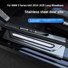 For  BMW 5 series G60 2024-2025 car Threshold strips welcome steps guard platesStainless steel vehicle interior accessories