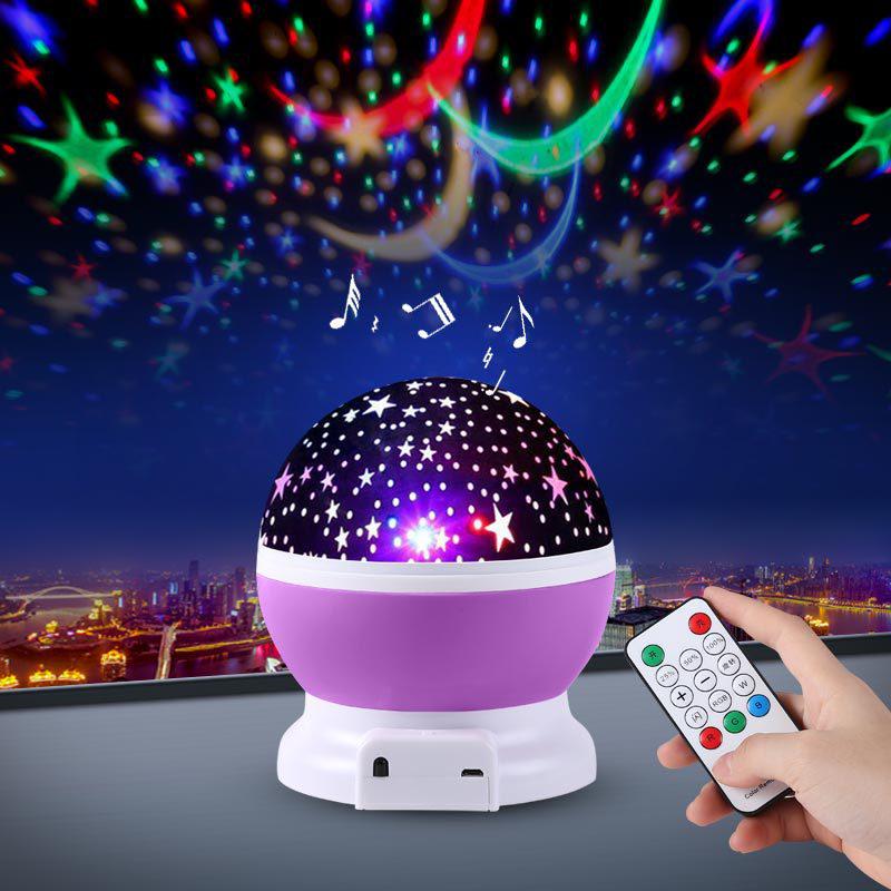 Milky Way Star Night Light: Anti-Glare Bedroom Star Projector & Birthday Gift