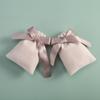 Wedding Drawstring Bow Necklace Pouches Gift Packaging Jewelry Bags Velvet Pouch Packaging Bags
