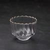 Japanese Crystal Glass Kung Fu Tea Cup with Gold Painting - Small Tasting Bowl