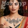 India Mehndi Flower Henna Temporary Tattoo Fake Body Art Sticker  Women/Lady/Girl