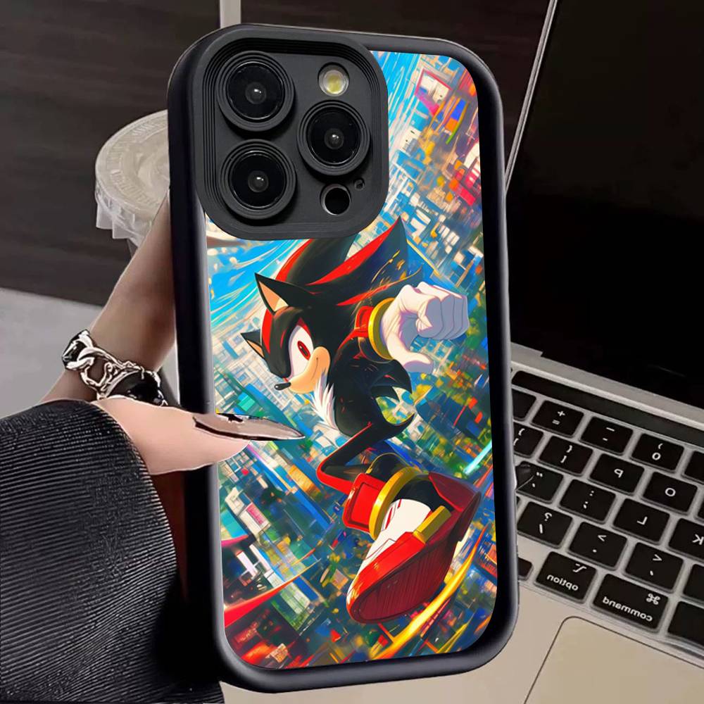 Game S-Sonic Movie Anime Silicone Phone Case For IPhone 17 Pro Max 16 15 14 13 12 11 Plus 17 Air