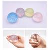 1/2/4Pcs Clear Steamed Bun Toy Stress Relief Slow Rising Small Dumpling Sensory Toy Hand Relaxation Soft Dough Ball Squeeze Fidget Toy