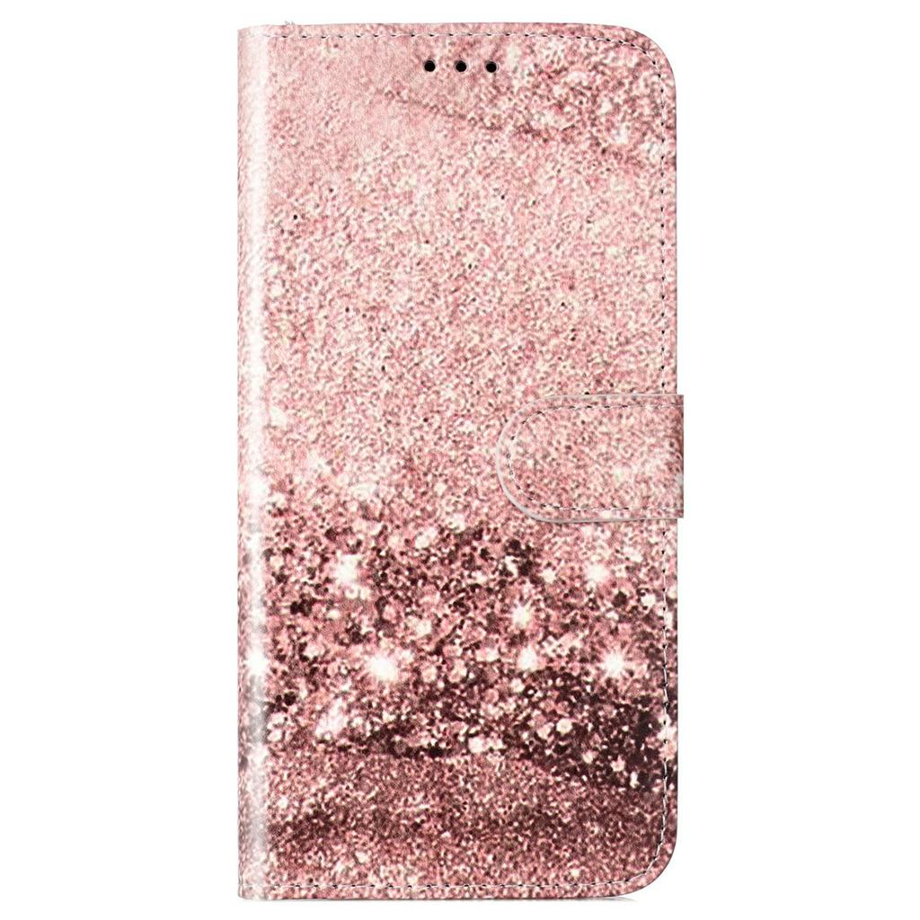 Stand Case for Motorola Edge 60 5G/60s 5G/60 Fusion 5G Marble Painted Folio Flip Leather Wallet Phone Cover