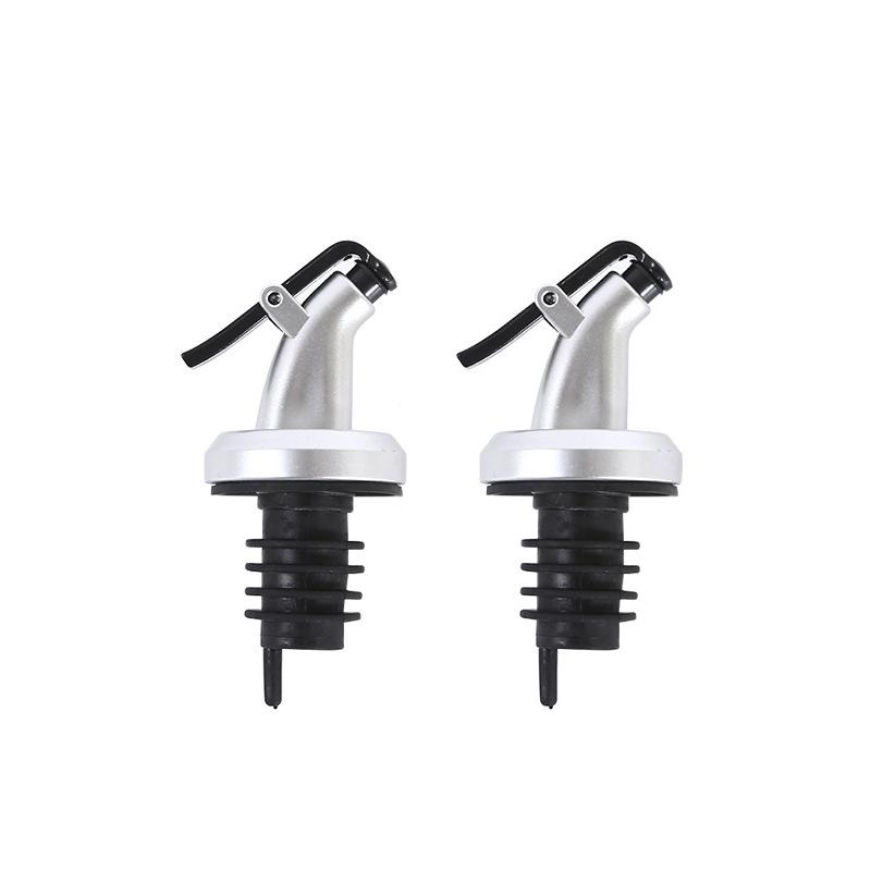 1/2/3pcs Olive Oil Spouts Oil Vinegar Bottle Stopper Spout Leakproof Nozzle Dispenser Creative Leakproof Silicone Bottle Stopper