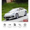 1/24 Porsche Panamera Metal Die-cast Sports Car Model Simulation Sound and Light Sedan Model Can Collect Ornaments for Boys Birthday Gifts