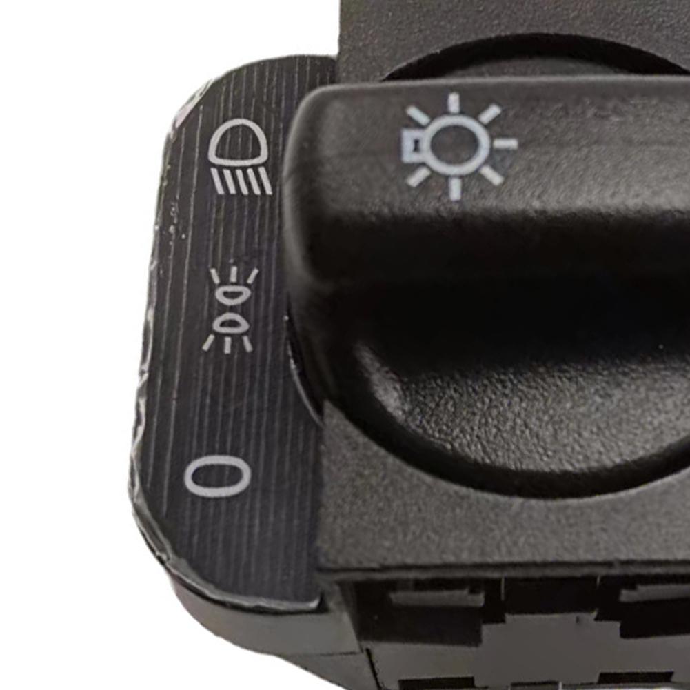 Car Headlamp Light Switch (with Light Dimmer Wheel) 1240126 90213283 For Opel 86-01 Car Headlight Switch Replacement