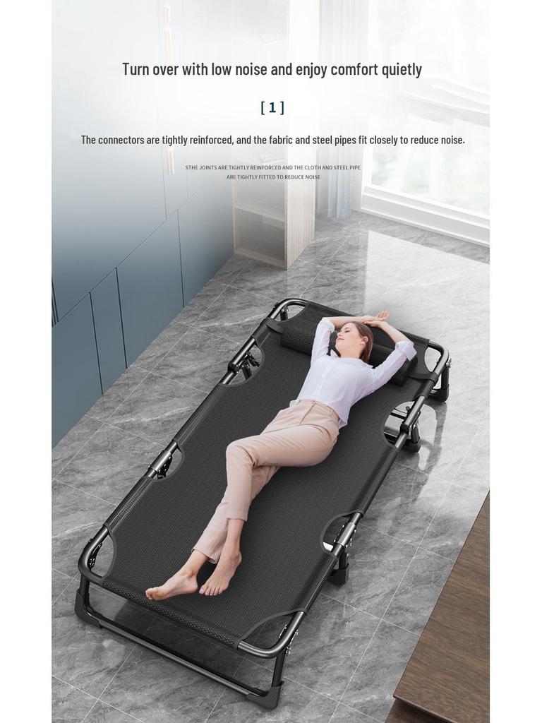 Portable Multifunctional Foldable Nap Bed for Office, Home, and Camping