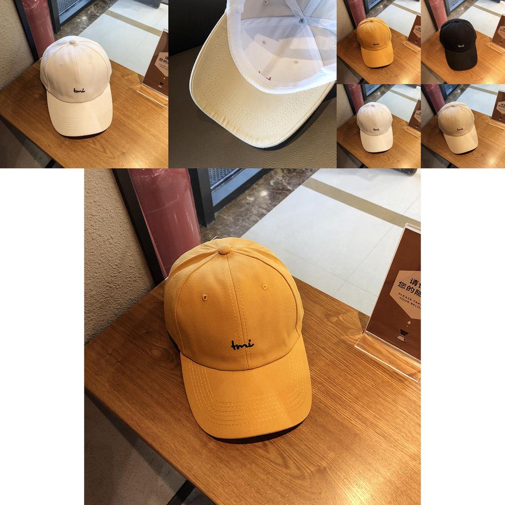 Fashionable Summer Baseball Cap For Women And Men Adjustable Embroidered Letters