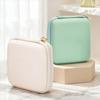 Dustproof Portable Jewelry Organizer Leather Jewelry Display Box  Necklace