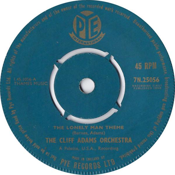 

7inch Record CLIFF ADAMS ORCHESTRA - The Lonely Man Theme 7N25056 Pye Internation 1960 UK Pop Used