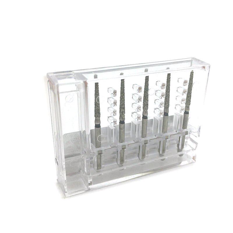 5pcs Dental Diamond Burs Drills Super Coarse Polishing Whitening Product TF-X12S Dental High Speed Burs