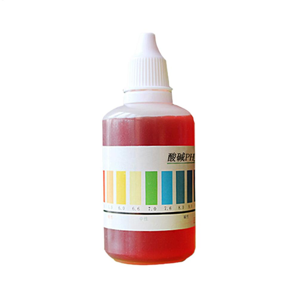 50ml PH Testtropfen Wasserqualitätsprüfer Genauer PH Wasserprüfer Tragbarer PH-Werte-Tester Aquarium-Wasserprüfer