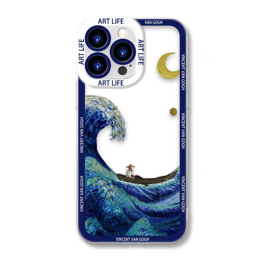 Sunflowers The Starry N-Night Clear Phone Case For Samsung A02 A03 A04 A05 A05S A06 A7 A10 A12 A13 A14 A15 A16 NOTE 10 20 Case
