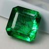 Natural Green Emerald Loose Gemstone 9 Ct Square Cut for Jewelry Making and Gem Collections