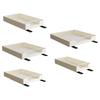Cabinet Organizer Extendable Shelf Sliding Drawer Carbon Steel Multifunctional for Room Bedroom