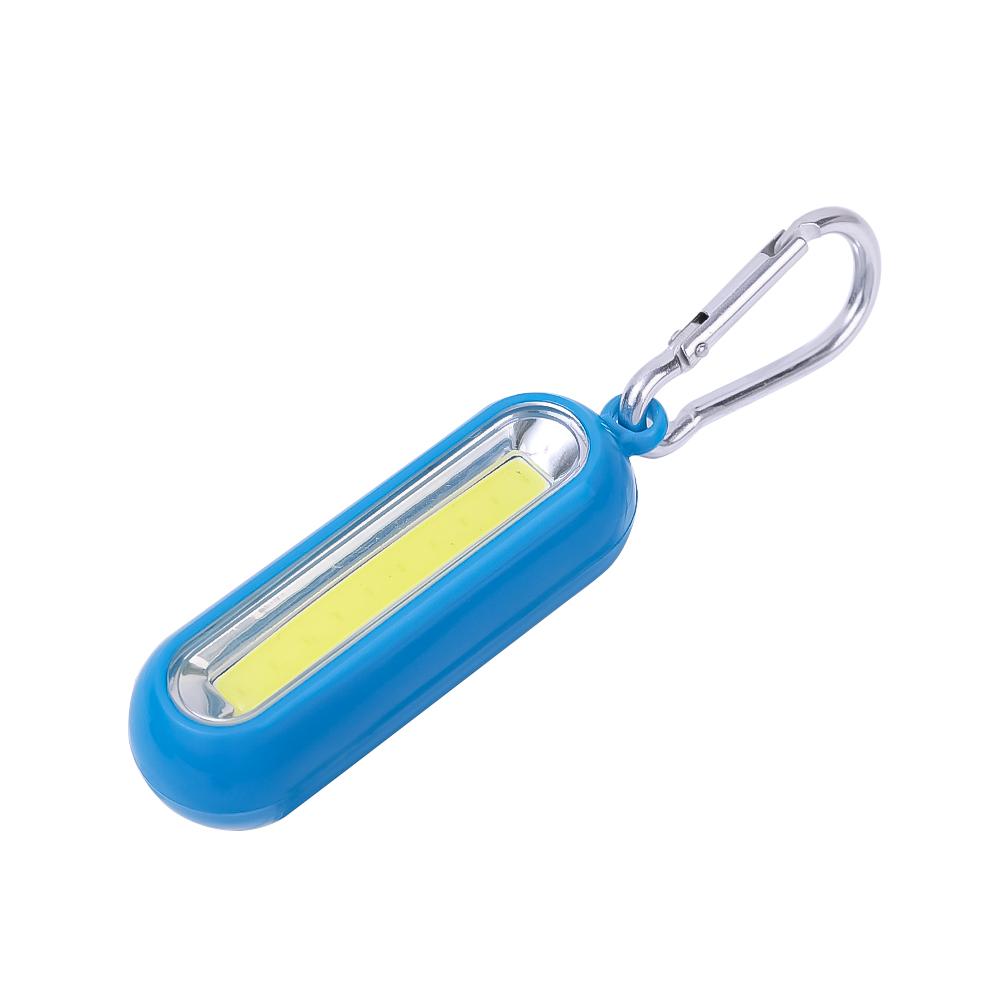 Mini COB LED Keychain Flashlights Outdoor Emergency Light Mini Flashlight Pocket-sized Torch for Camping Hiking
