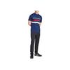 adidas Premium Long-Sleeve Top Comfortable Striped Color Block Shirt Men Tops Deep-Indigo IZ3183