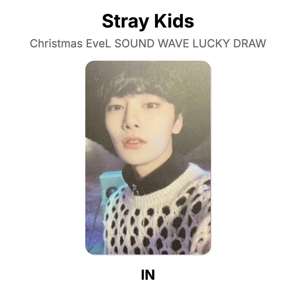 Stray Kids Christmas EveL SOUND WAVE LUCKY DRAW Official Photocard