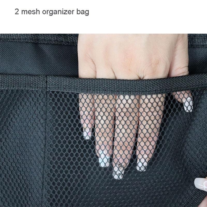 Heavy Duty Car Seat Protectors With Thick Padding Waterproof 600D Oxford Fabric Nonslip Back Mesh Storage Pockets For Ch