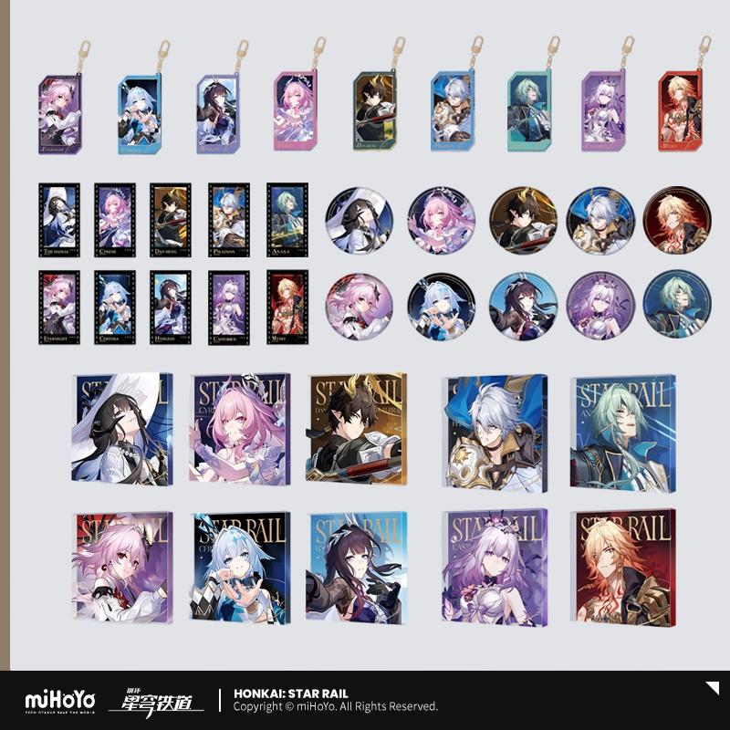 Presale Sunsyea Honkai Star Rail Official Merch miHoYo Original Authentic QXYY Series Acrylic Ornament Dan Heng Cyrene Evernight