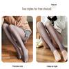 Langsha Women's Sheer Faux Flesh Integrated Tights