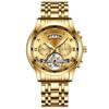Mens Stainless Steel Luminous Clock Watch Casual 3Bar Waterproof Outdoor Sport Wristwatch