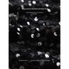 Women's Retro Sequin Velvet Mid-Length Skirt