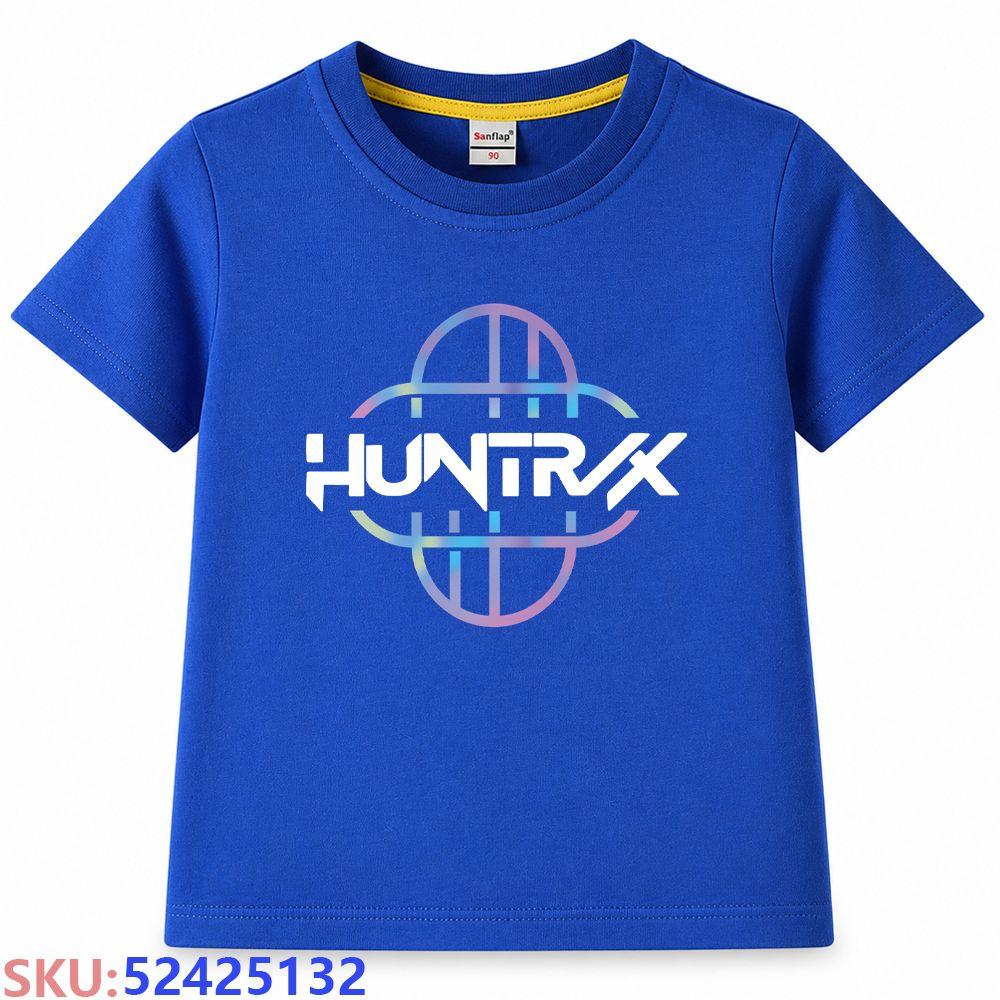 KPop Demon Hunters Children's cartoon print T-shirt
